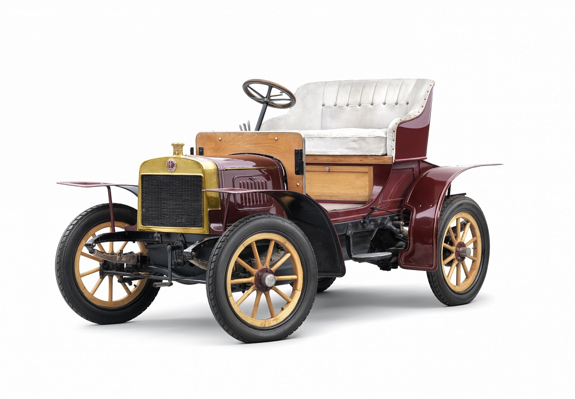 Автомобиль Шкода voiturette 1905 года